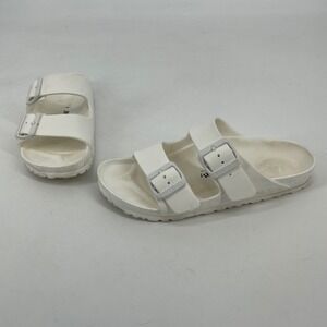 Birkenstock‎ Arizona EVA White Waterproof Sandals Two Strap Women 6.5